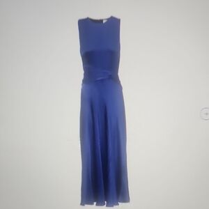 Tanya Taylor Christine Dress Maritime Blue Size 0 $585